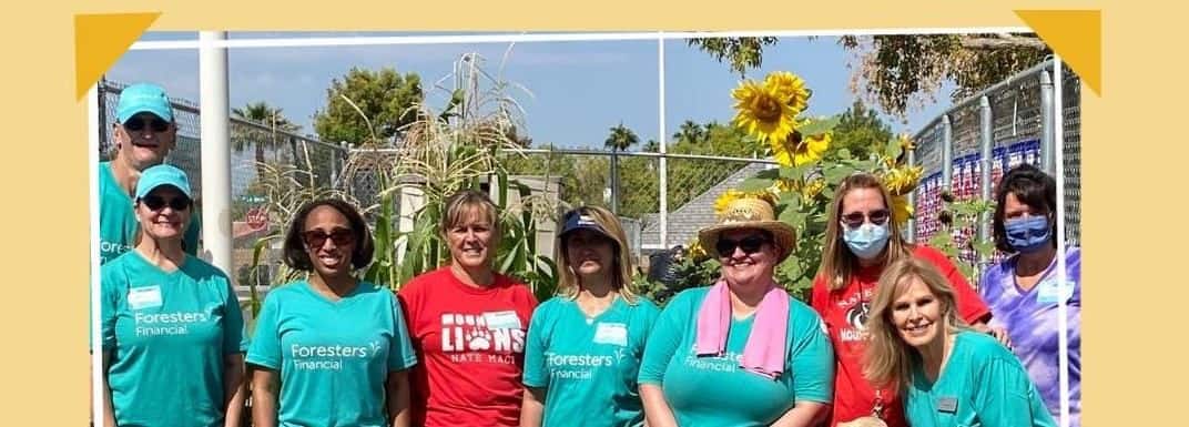 Group of volunteers